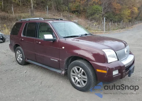 2007 Mercury Mountaineer Premier from USA, damaged, VIN 4M2EU48837UJ22537